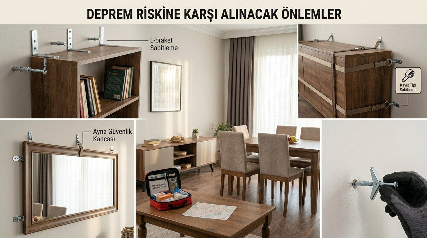 deprem riskine karsi alinacak onlemler